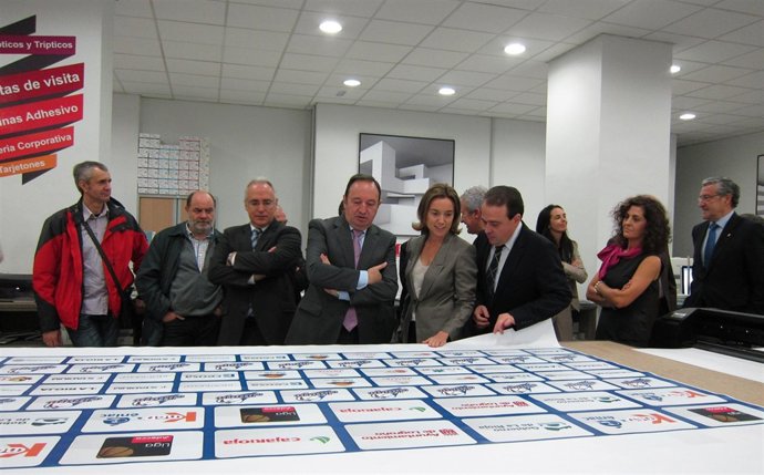 Inauguración De La Empresa 'Ready To Print' Con Pedro Sanz