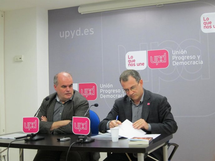 Carlos Martínez Gorriagán Y Álvaro Anchelo, Dirigentes De Upyd