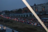 La lluvia y el viento causan más de 50 incidencias, especialmente en la capital y su extrarradio