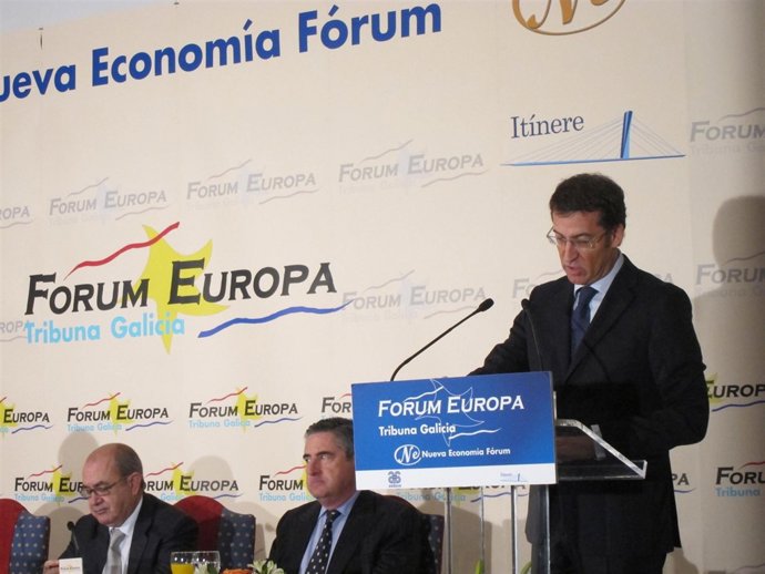 Feijóo En Un Desayuno Del Fórum Nueva Economía