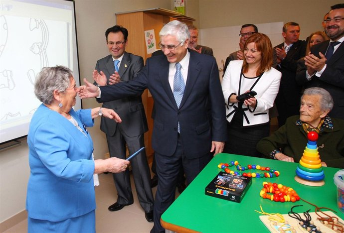 Barreda en la inauguración de la residencia