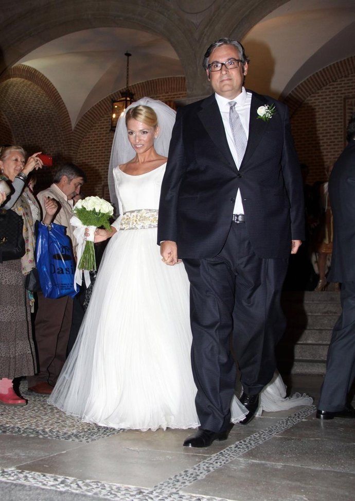 Juan Manuel De Prada Y María Cárcaba El Día De Su Boda 