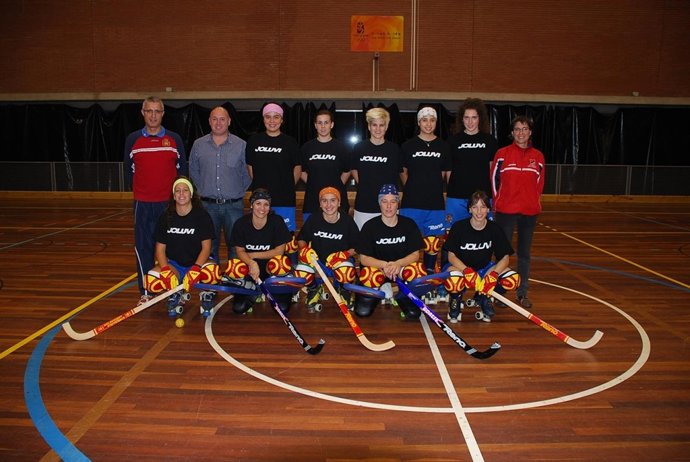 La Selección Española Femenina De Hockey Patines
