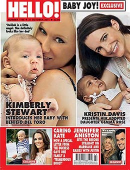 Kimberly Stewart Y Su Hija Delilah En La Portada De 'Hello!'