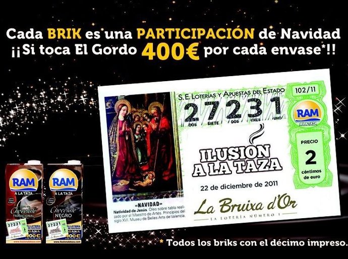 Sorteo Navidad RAM A La Taza