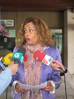 La Socialista Carmela Silva.