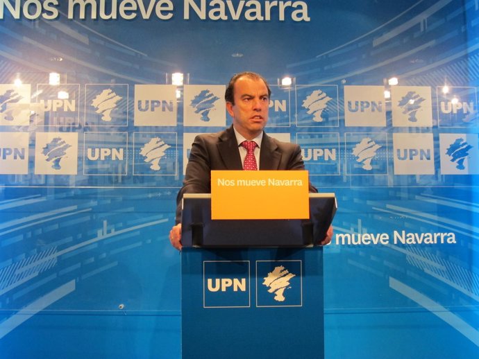 El Secretario General De UPN, Carlos García Adanero.