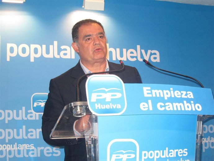El Candidato Al Congreso Por El PP De Huelva, Juan Carlos Lagares.