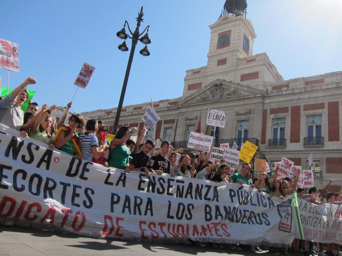 Manifestación Recortes Educación