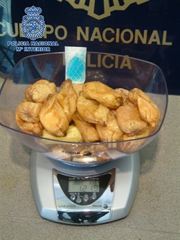 Cocaína Intervenida En El Prat A Un 'Mulero'