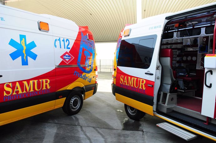 Nuevas ambulancias del Samur