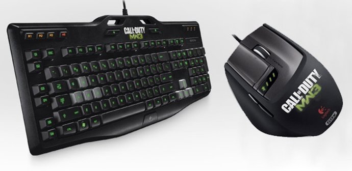 Teclado Y Ratón Del Videojuego 'Call Of Duty: Modern Warfare 3'