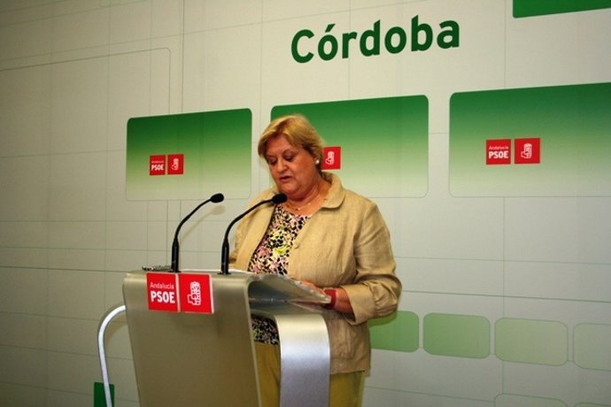 La Candidata Del PSOE Por Córdoba Al Congreso Angelina Costa