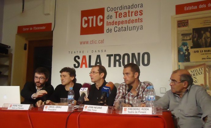 Presentación De La Coordinadora De Teatres Independents De Catalunya