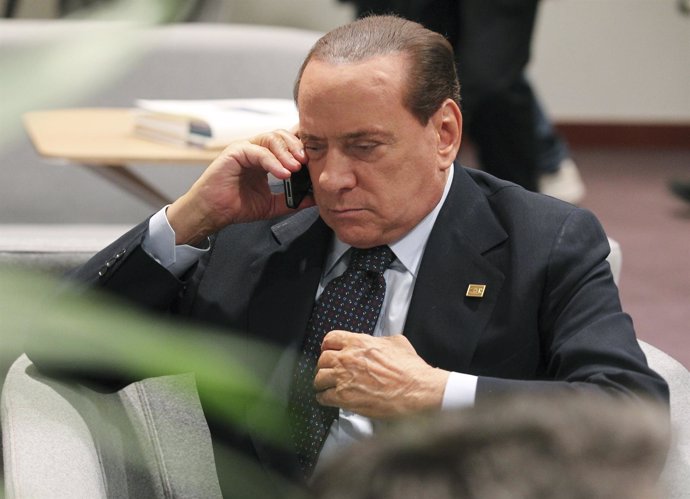 El Primer Ministro Italiano, Silvio Berlusconi
