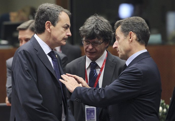 Zapatero Y Nicolás Sarkozy