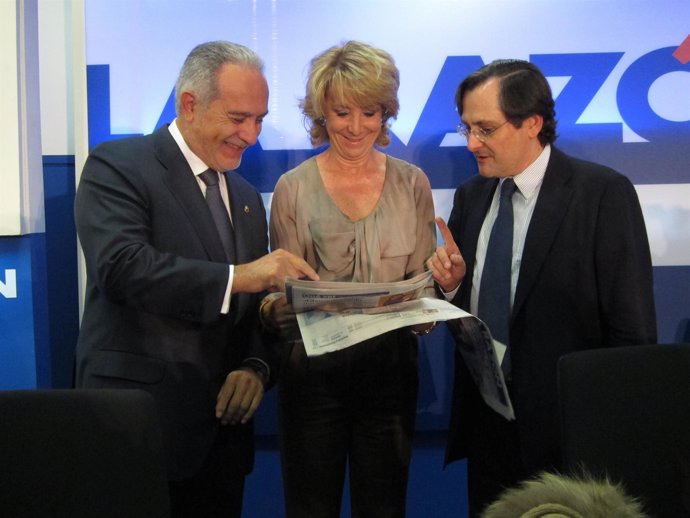 Parro, Aguirre Y Marhuenda En Los Desayunos De La Razón