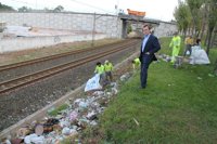 El "vertedero" junto a la bolera de la Carmencita se convertirá en un espacio verde