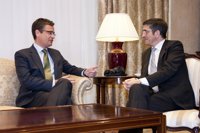 López y Basagoiti comparten que la prioridad es la "consolidación de la convivencia en libertad"