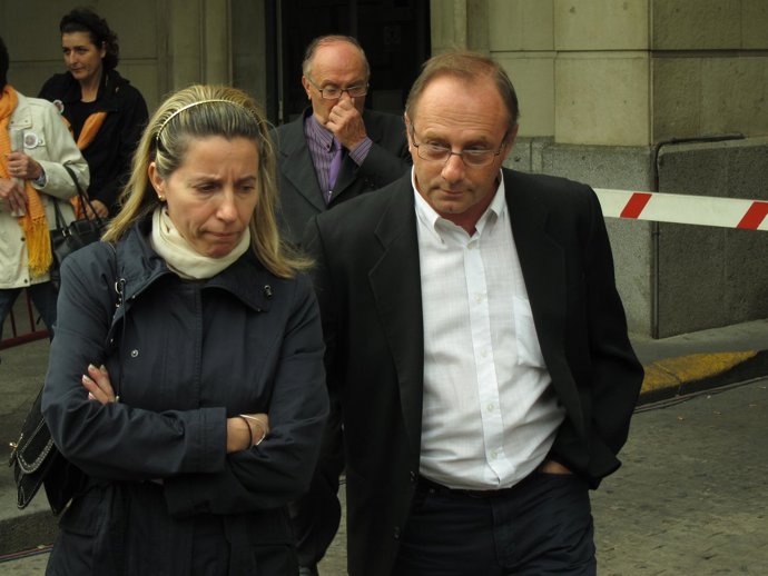 Los Padres De Marta Del Castillo, A Su Salida De La Audiencia Provincial
