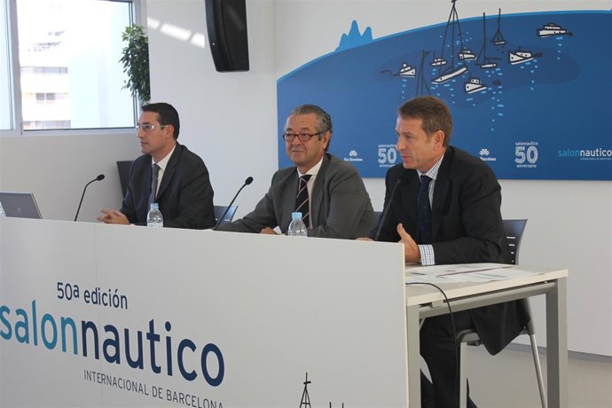 Freixas, Conde Y Landaluce En La Presentación De La 50 Edición Del Salón Náutico