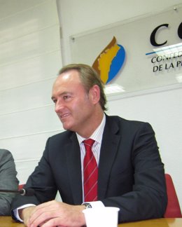 El Presidente De La Generalitat Valenciana, Alberto Fabra