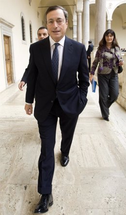 Mario Draghi, Gobernador Del Banco De Italia Y Futuro Presidente Del BCE