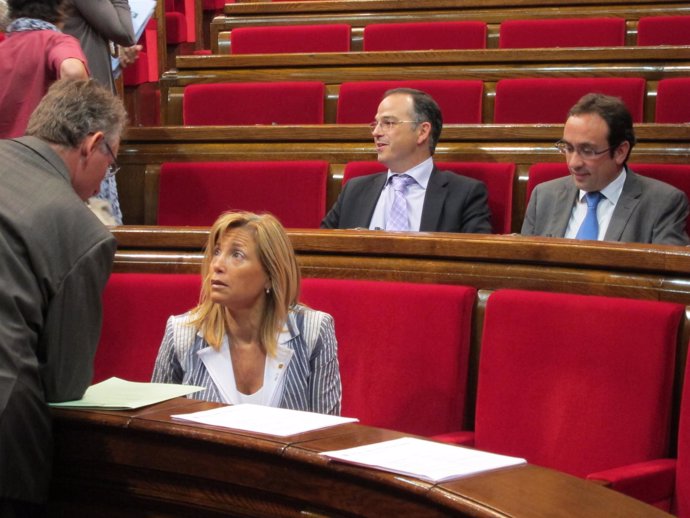 Joana Ortega, En El Parlament
