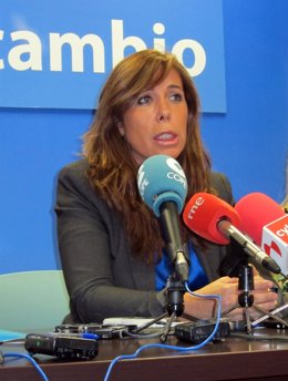 La Presidenta Del PP De Cataluña, Alicia Sánchez Camacho, En León