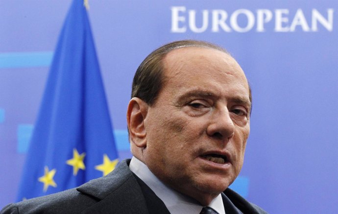 El Primer Ministro De Italia, Silvio Berlusconi