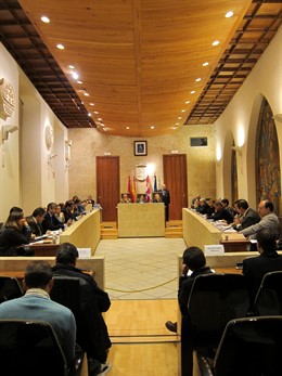 Imagen Del Pleno Del Ayuntamiento De Salamanca