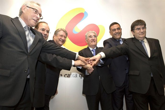 La cúpula directiva de Unnim