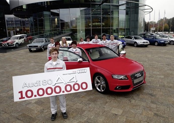 Audi Fabrica Diez Millones De A4