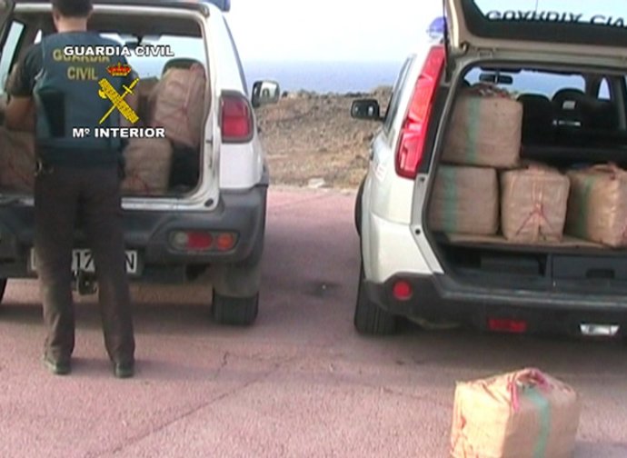 Material Intervenido En La Operación Antidroga Con Detenidos En Galicia.