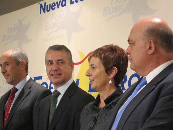 Iñigo Urkullu, Josu Erkoreka, Arantza Tapia Y Emilio Olabarria