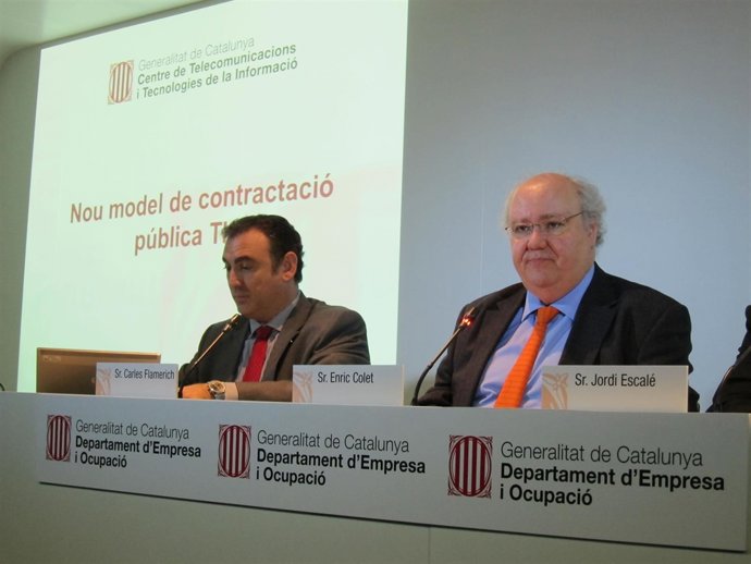 El Secretario General De Empleo Y Empresa, Enric Colet