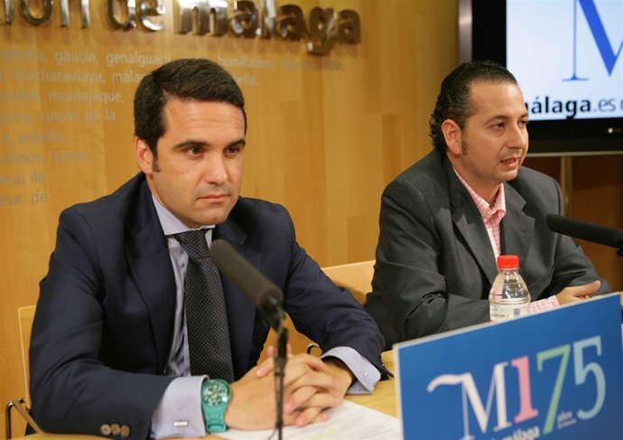 Jacobo Florido Y El Concejal De Turismo De Archidona, Alberto Arjona