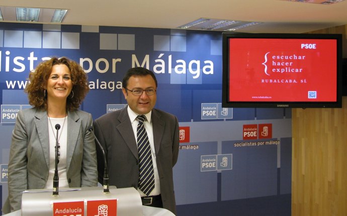 Serrano Y Heredia, En La Rueda De Prensa