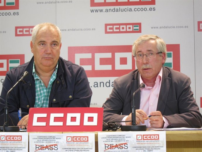 Francisco Carbonero E Ignacio Fernández Toxo