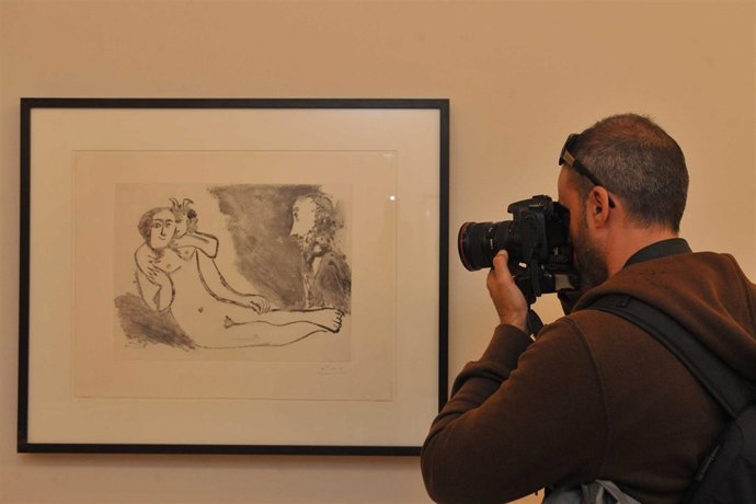 Unas De Las Obras Expuestas En La Muestra