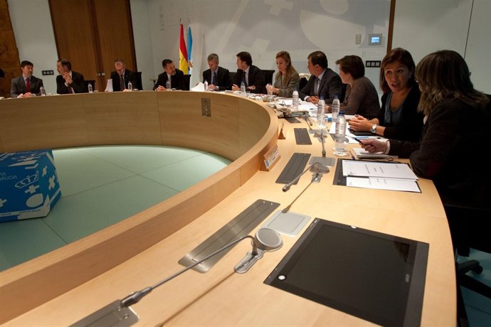 alberto nunez feijoo preside a reunion do consello da xuntafoto: ana varela