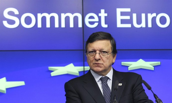 El Presidente De La Comisión Europea, José Manuel Durao Barroso