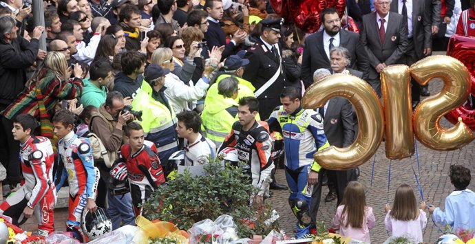 Funeral Del Piloto Marco Simoncelli