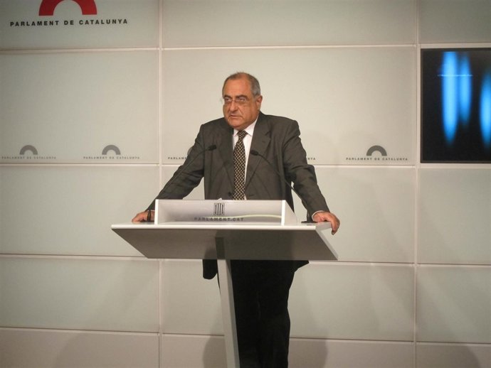 El Líder Del PSC En El Parlament, Joaquim Nadal