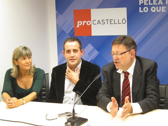 Alarte Y Puig En La Rueda De Prensa De Castellón.