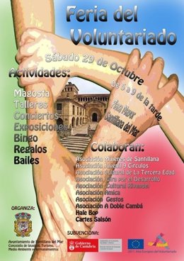 Cartel De La Feria Del Voluntariado