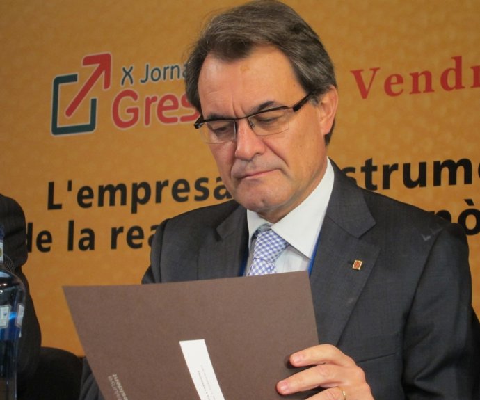 El Presidente De La Generalitat, Artur Mas