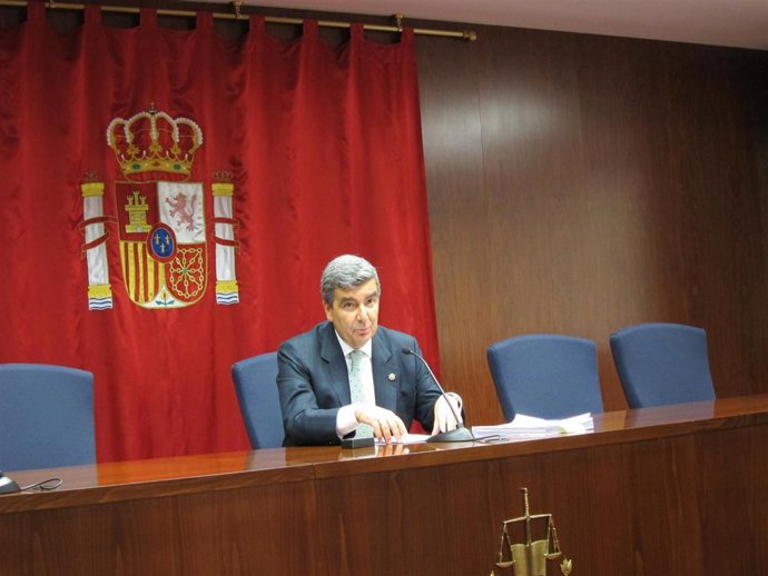 El Presidente Del TSJN, Juan Manuel Fernández.