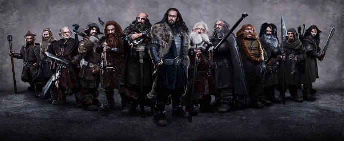 Tropa De Enanos De El Hobbit