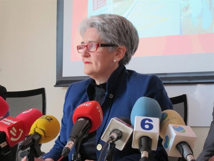 La Consejera Lourdes Goicoechea.